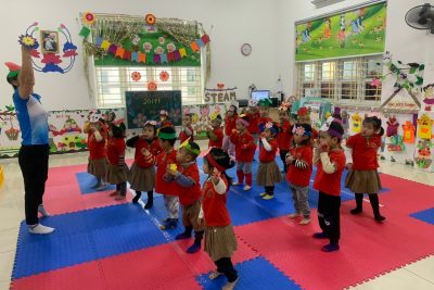 Một số hoạt động ở trường của bé