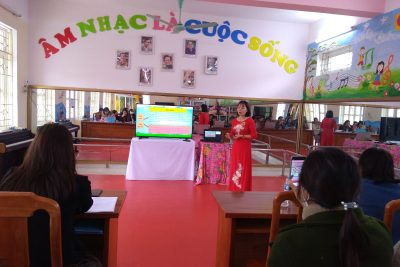 Hội thi giáo viên mầm non dạy giỏi cấp thành phố năm học 2022-2023