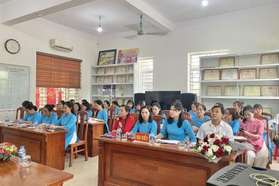 Hội nghị cán bộ, viên chức, người lao động năm học 2024 – 2025