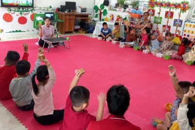 Trường mầm non Liêm Chính tổ chức sinh hoạt tổ chuyên môn