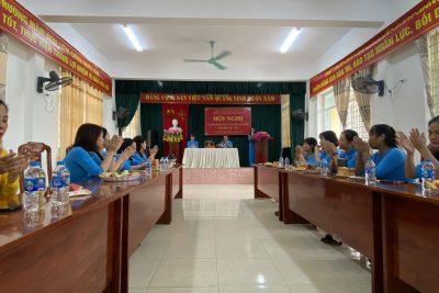 Hội nghị cán bộ, nhà giáo, người lao động năm học 2023 – 2024